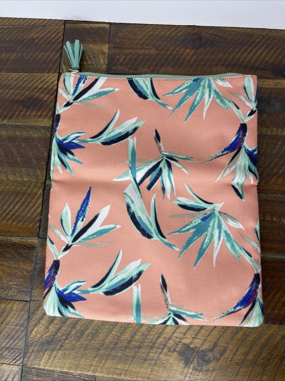 RACHEL PALLY Anthropologie CANVAS FLORAL PRINT Fold-Over Envelope CLUTCH/BAG